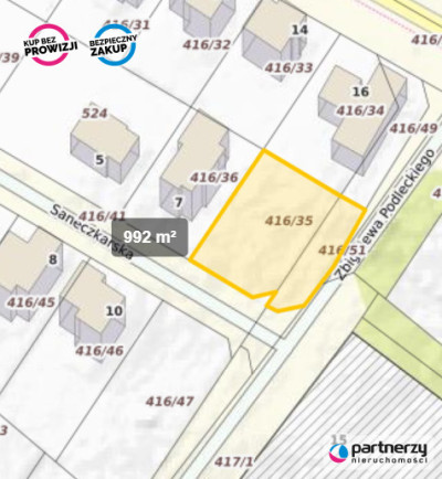 GDAŃSK Łostowice DZIAŁKA  BUDOWLANA - Gdańsk  -
Pomorskie Zdjęcie nr 6
