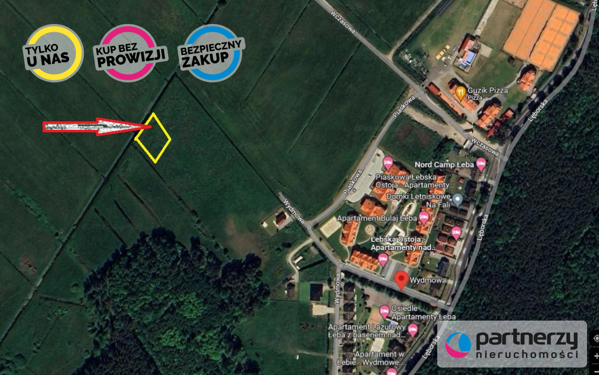 DZIAŁKA BUDOWLANA NIEOPODAL ŁEBY -
Pomorskie Zdjęcie nr 1
