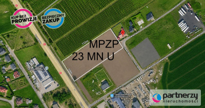 Działka w Kolniku z MPZP przy ul Tczewskiej - Kolnik  - Pomorskie