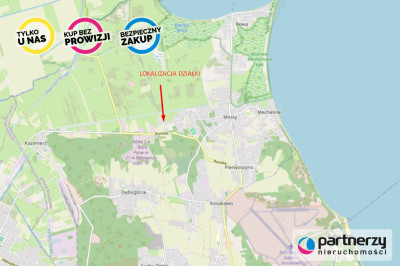 DZIAŁKA MIESZKANIOWO-USŁUGOWA 3KM OD MORZA - powiat pucki  -
Pomorskie Zdjęcie nr 3