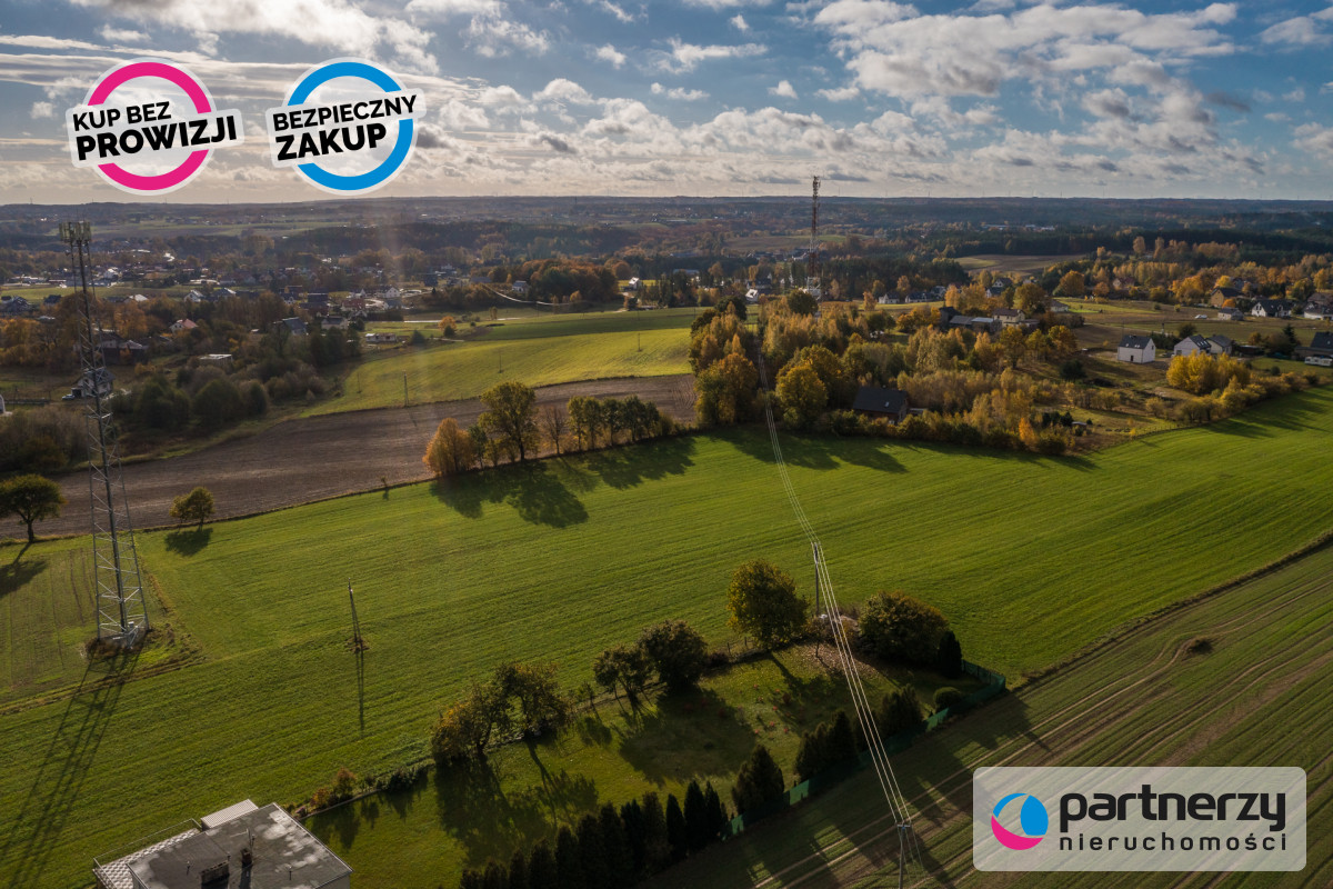 Działka budowlana 1020 m2 blisko lasu i jeziora - powiat kartuski  -
Pomorskie Zdjęcie nr 1