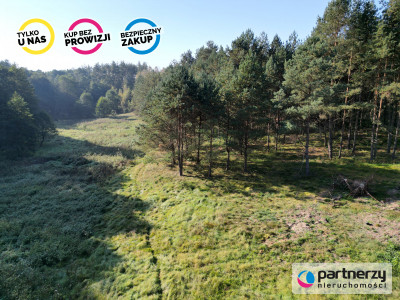 Działki Nad rzeką Gotelp Pustki Chojnicki - powiat chojnicki  - Pomorskie