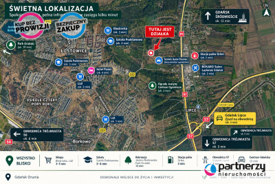 Działka z potencjałem inwestycyjnym - Maćkowy  - Pomorskie