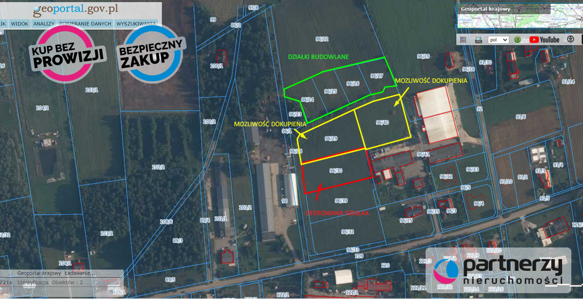 PRZEMYSŁOWA  MOŻLIWOŚĆ DOKUPIENIA DO 9500M2 - powiat wejherowski  -
Pomorskie Zdjęcie nr 1