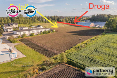 PRZEMYSŁOWA  MOŻLIWOŚĆ DOKUPIENIA DO 9500M2 - powiat wejherowski  -
Pomorskie
