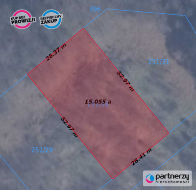 Działki ok 1500 m  Domatowo  Spokojna lokaliza - Domatowo  -
Pomorskie Zdjęcie nr 7