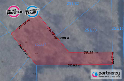 Działki ok 1000 m  Domatowo  Spokojna lokaliza - Domatowo  -
Pomorskie Zdjęcie nr 8