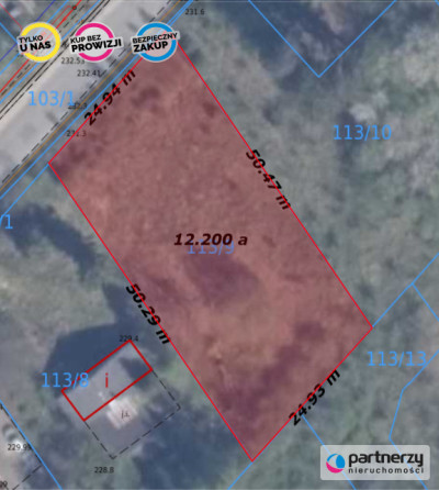 Budowlane  MPZP  War zab  6 działek do wyboru - Ząbrsko Górne  -
Pomorskie Zdjęcie nr 10