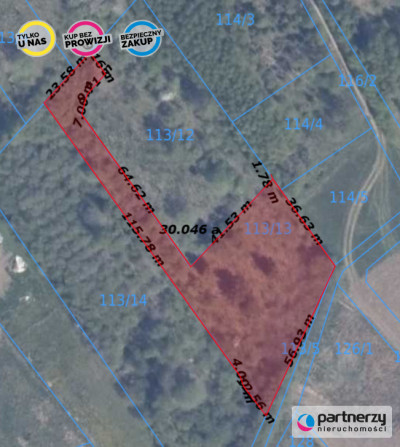 Budowlane  MPZP  War zab  6 działek do wyboru - Ząbrsko Górne  -
Pomorskie Zdjęcie nr 13