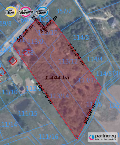 Budowlane  MPZP  War zab  6 działek do wyboru - Ząbrsko Górne  -
Pomorskie Zdjęcie nr 3
