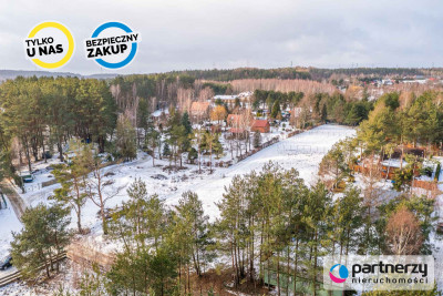 Wyjątkowa Działka w  Czapielsku  100 m od jeziora - powiat gdański  -
Pomorskie Zdjęcie nr 2
