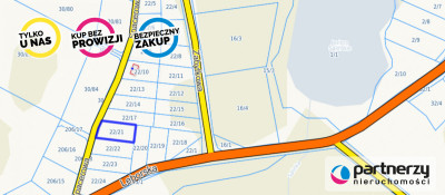 Działka nad Jeziorem Salino - powiat wejherowski  -
Pomorskie Zdjęcie nr 3