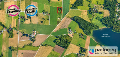 Działka mieszkaniowa z  WZ oraz małym stawem - Liniewo  -
Pomorskie Zdjęcie nr 3