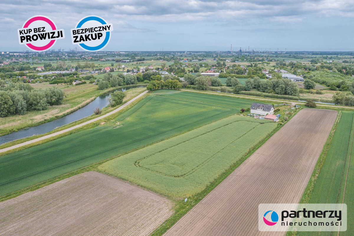 Orunia- duża działka bez MPZP - Gdańsk  -
Pomorskie Zdjęcie nr 1