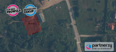 Działka przemysłowo - usługowa Dobrzewino - powiat wejherowski  -
Pomorskie Zdjęcie nr 2