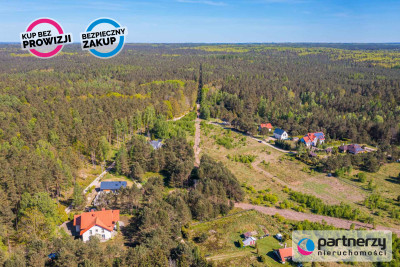 W otulinie lasu Idealna działka pod Twój dom - powiat pucki  -
Pomorskie Zdjęcie nr 11