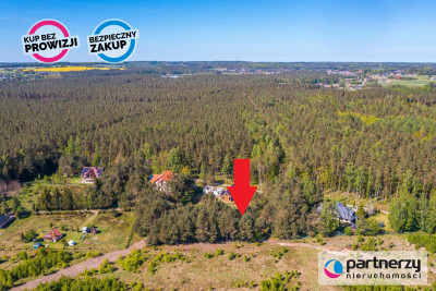 W otulinie lasu Idealna działka pod Twój dom - powiat pucki  -
Pomorskie Zdjęcie nr 2