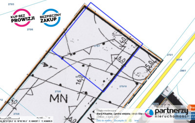 Działka mieszkaniowa z MPZP pow 1214m2 - Olpuch  -
Pomorskie Zdjęcie nr 3