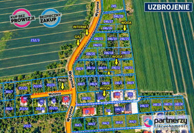 Działka o pow 1065m2 z MPZP w Bielkówku - Bielkówko  -
Pomorskie Zdjęcie nr 5