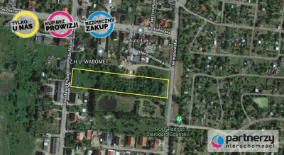 Działka mieszkaniowo - usługowa Starogard Gdański - powiat starogardzki  -
Pomorskie Zdjęcie nr 2