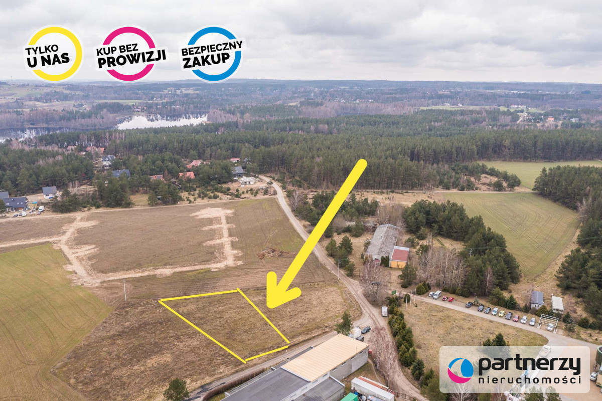 Działka pod zabudowę jednorodzinną Kaszuby Kamień - powiat wejherowski  -
Pomorskie Zdjęcie nr 1