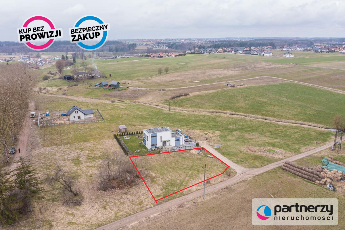 DZIAŁKA INWESTYCYJNA TEREN PŁASKI  - powiat kartuski  -
Pomorskie Zdjęcie nr 1