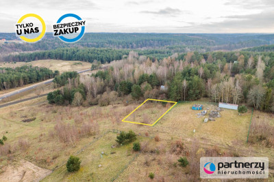 WODA I PRĄD  PRZY LESIE  PROSTOKĄTNA - powiat kartuski  - Pomorskie