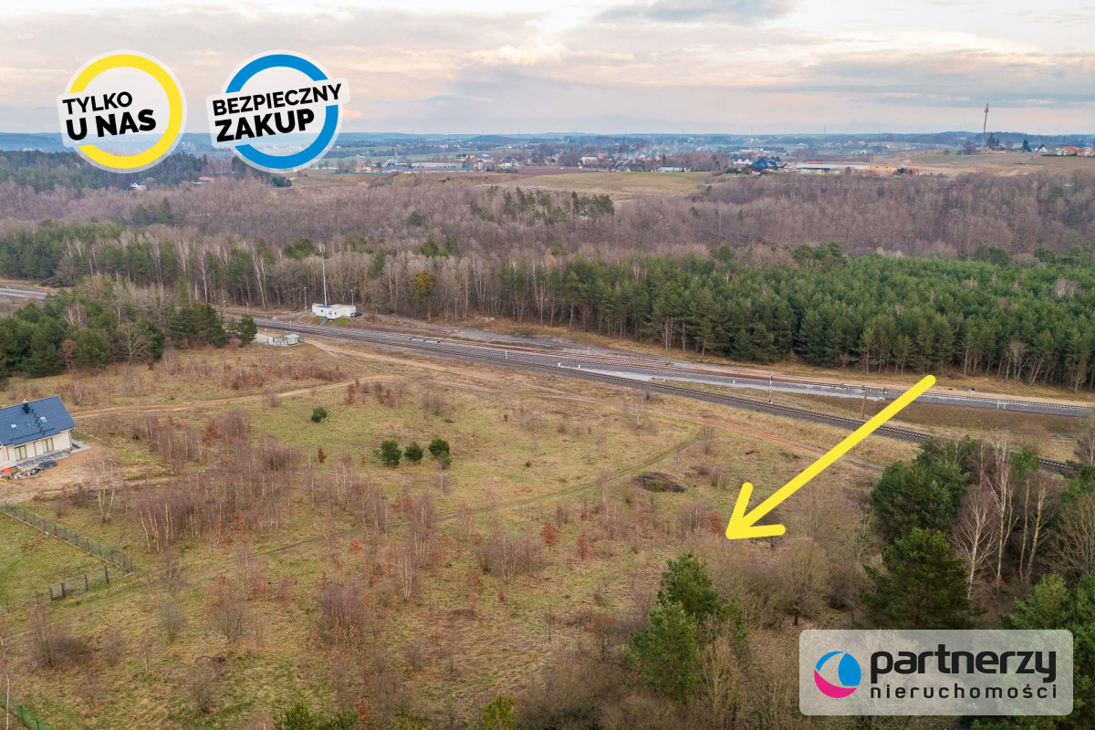 WODA GAZ PRĄD KANALIZACJA POD LASEM  PROSTOKĄTNA - powiat kartuski  -
Pomorskie Zdjęcie nr 1