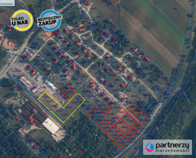 WODA GAZ PRĄD KANALIZACJA POD LASEM  PROSTOKĄTNA - powiat kartuski  -
Pomorskie Zdjęcie nr 2