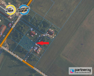 Ładna działka na Kaszubach 1082 m2 - powiat kartuski  -
Pomorskie Zdjęcie nr 10