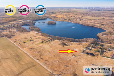 Działka nad jeziorem Salińskim - powiat wejherowski  -
Pomorskie Zdjęcie nr 2