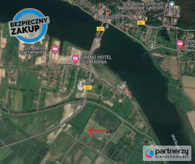 Działka budowla na Wiślince 1580 m2 - powiat gdański  -
Pomorskie Zdjęcie nr 8