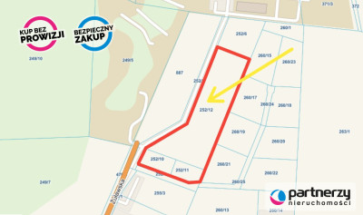 DZIAŁKA PRZEMYSŁOWA 15 HA PSZCZÓŁKI TRÓJMIASTO - powiat gdański  -
Pomorskie Zdjęcie nr 7
