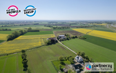 Działka ok 4 ha Cedry Małe z możliwością podziału - powiat gdański  -
Pomorskie Zdjęcie nr 4