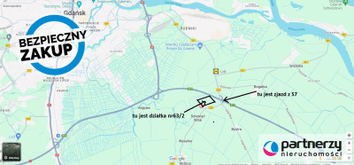 Usługowa Plac składowe MPZP  - S7 - powiat gdański  -
Pomorskie Zdjęcie nr 3