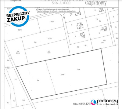 Działka blisko jeziora  - powiat kartuski  -
Pomorskie Zdjęcie nr 7
