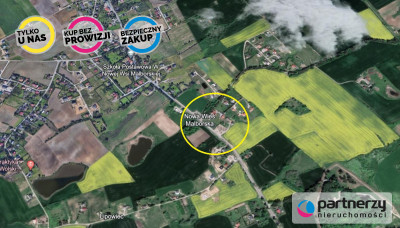 Działka mieszkaniowo-usługowa Nowa Wieś Malborska - powiat malborski  -
Pomorskie Zdjęcie nr 2