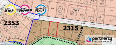 Działka mieszkaniowa 886m2 z mpzp na Jasieniu - Gdańsk  -
Pomorskie Zdjęcie nr 2