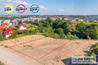 Działka mieszkaniowa 886m2 z mpzp na Jasieniu - Gdańsk  -
Pomorskie Zdjęcie nr 3