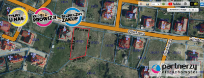 Działka mieszkaniowa 990m2 z mpzp na Jasieniu - Gdańsk  -
Pomorskie Zdjęcie nr 11