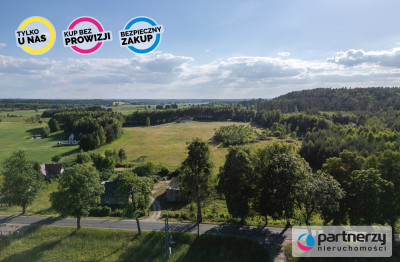 Działka 1005 m2 z warunkami zabudowy pod lasem - powiat starogardzki  -
Pomorskie Zdjęcie nr 11