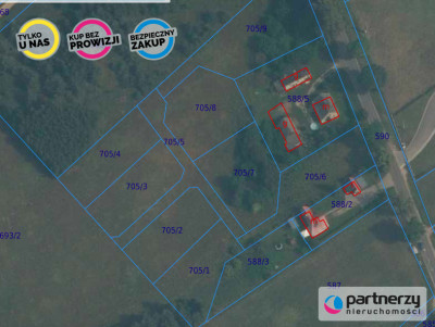 Działka 1005 m2 z warunkami zabudowy pod lasem - powiat starogardzki  -
Pomorskie Zdjęcie nr 12