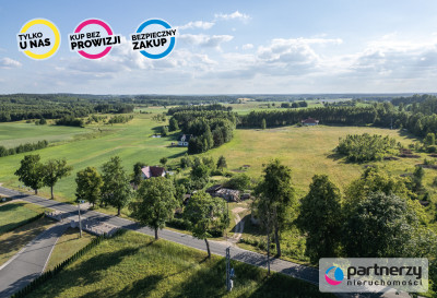 Działka 1005 m2 z warunkami zabudowy pod lasem - powiat starogardzki  -
Pomorskie Zdjęcie nr 3