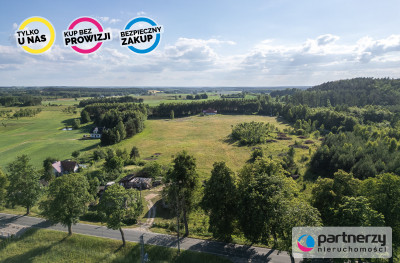 Działka 1005 m2 z warunkami zabudowy pod lasem - powiat starogardzki  -
Pomorskie Zdjęcie nr 5