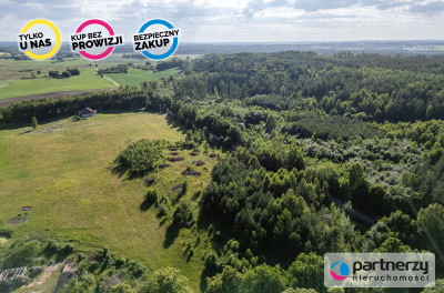 Działka 1005 m2 z warunkami zabudowy pod lasem - powiat starogardzki  -
Pomorskie Zdjęcie nr 6