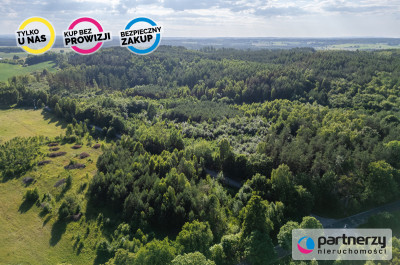 Działka 1005 m2 z warunkami zabudowy pod lasem - powiat starogardzki  -
Pomorskie Zdjęcie nr 7