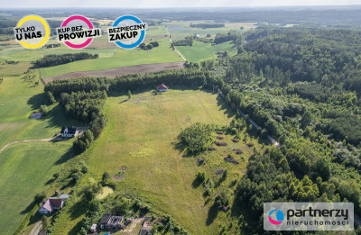 Działka 1005 m2 z warunkami zabudowy pod lasem - powiat starogardzki  -
Pomorskie Zdjęcie nr 8