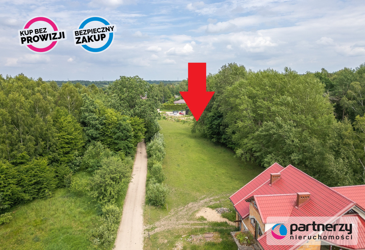 DZIAŁKA POD LASEM POMLEWO - powiat gdański  -
Pomorskie Zdjęcie nr 1