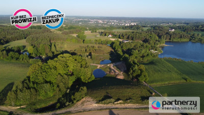 DZIAŁKI Z WŁASNYM JEZIOREM koło MIASTKA - powiat bytowski  -
Pomorskie Zdjęcie nr 2
