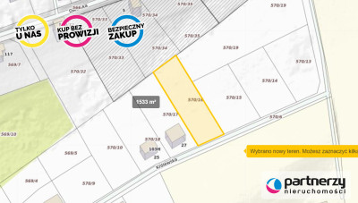 Działka  BUDOWLNA  z WZ  - gm Przodkowo - Kczewo  -
Pomorskie Zdjęcie nr 8